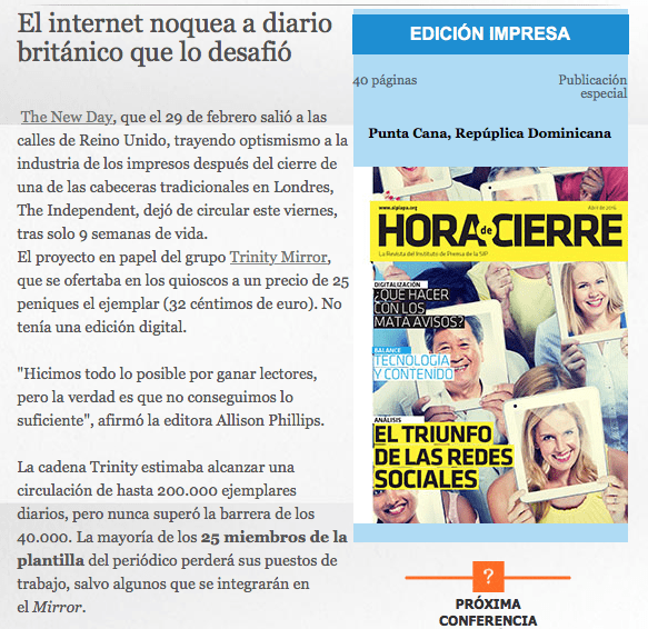 Medios tradicionales Vs. Digitales y redes sociales. ¿La batalla final?