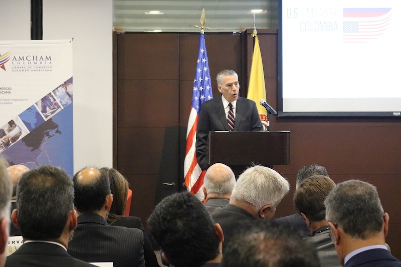 Estados Unidos quiere seguir siendo el principal aliado de Colombia en senda del desarrollo económico: embajador Goldberg
