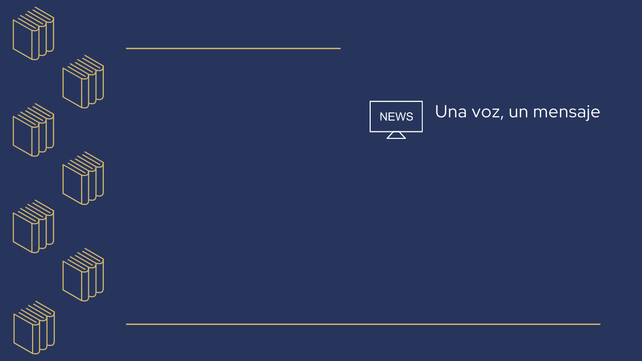 Una voz, un mensaje