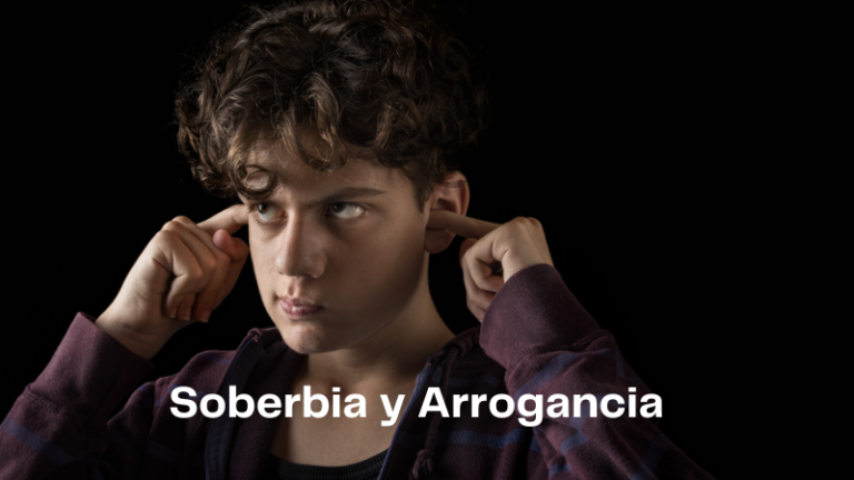 soberbia y arrogancia