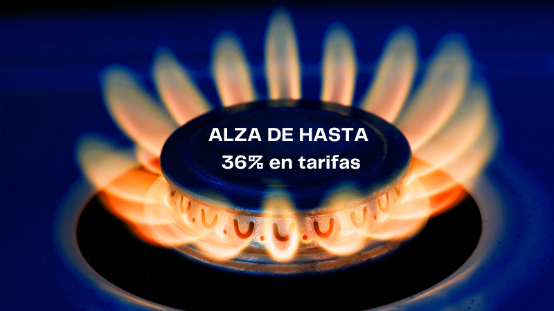 tarifas del gas