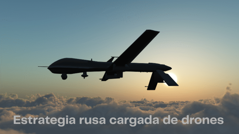 Estrategia rusa cargada de drones
