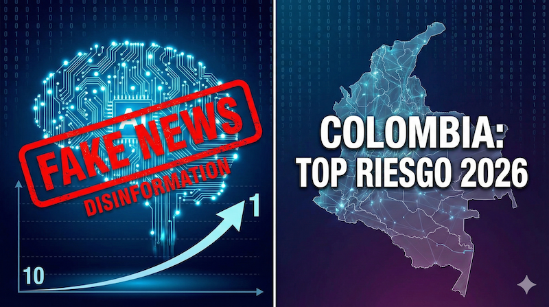 IA y Desinformación: La Amenaza N.º 1 para Empresas en Colombia 2026