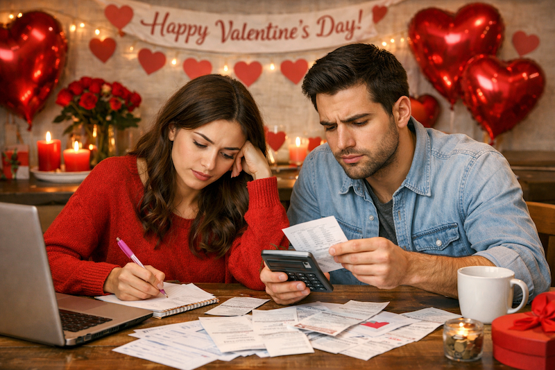 San Valentín: Amor puro y cuentas claras