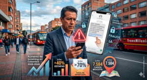 Crecen las estafas por SMS crecen en Colombia