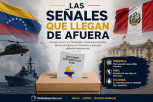 Las señales que llegan de afuera
